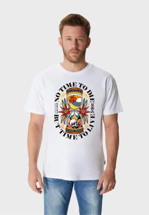 Oldskull T-Shirt Wrldvibe Time To Live