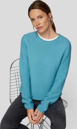 Rabe Strickpullover mit Rundhalsausschnitt