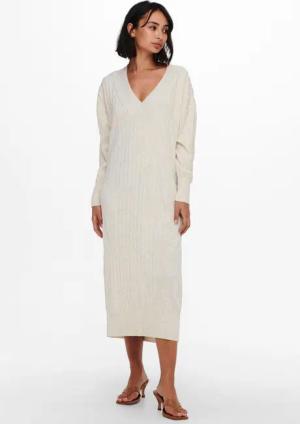 ONLY Strickkleid ONLNEW TESSA L/S MIDI