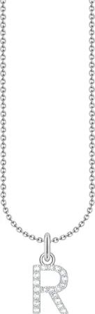 THOMAS SABO Kette mit Anhänger Buchstabe,