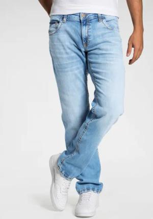 CAMP DAVID Loose-fit-Jeans CO:NO mit markanten