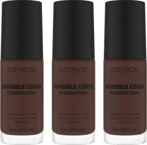 Catrice Foundation Invisible Cover Foundation, 3-tlg.,