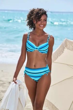 s.Oliver Bügel-Bikini-Top Fun, im trendigen Streifen-Design