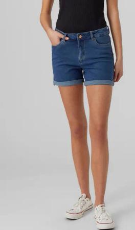 Vero Moda Jeansshorts VMLUNA MR FOLD