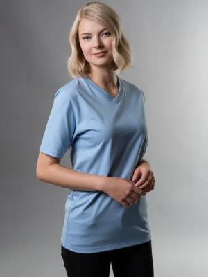 Trigema T-Shirt TRIGEMA V-Shirt DELUXE Baumwolle