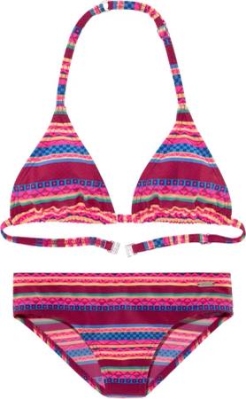 Buffalo Triangel-Bikini Lux Kids mit abstraktem