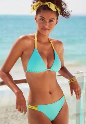 Venice Beach Bikini-Hose Anna mit geflochtenen