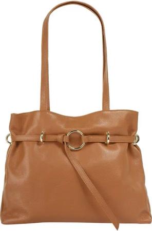 Samantha Look Henkeltasche, echt Leder, Made