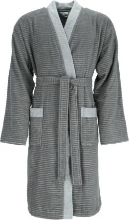 Esprit Herrenbademantel Double Stripe, ideal für