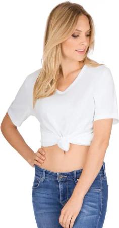 Trigema T-Shirt TRIGEMA V-Shirt aus 100%