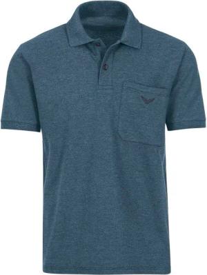 Trigema Poloshirt TRIGEMA Polohemd mit Brusttasche