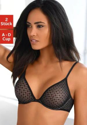 petite fleur T-Shirt-BH (Packung, 2 Stück)