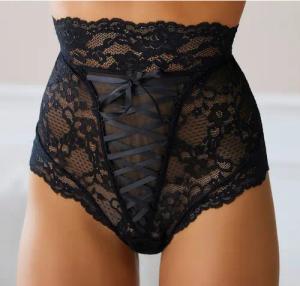 petite fleur gold High-Waist-Slip-Ouvert mit extravaganter