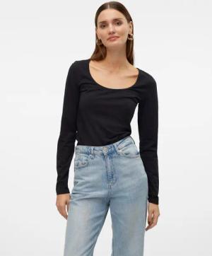 Vero Moda Langarmshirt VMLULU LS U-NECK