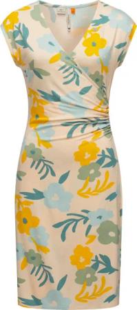 Ragwear Etuikleid Crupi Print figurbetontes Sommerkleid