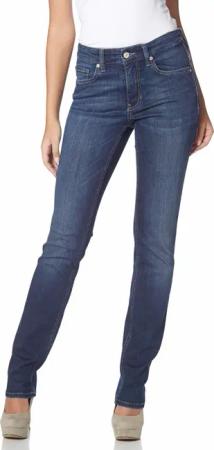 MAC Stretch-Jeans Melanie Gerade geschnitten