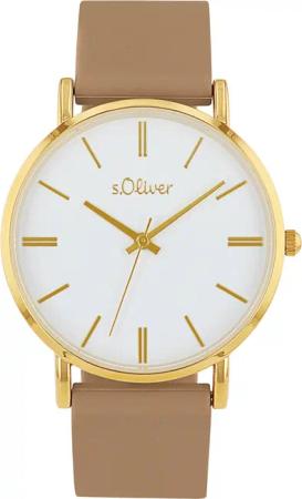 s.Oliver Quarzuhr 2038374, Armbanduhr, Damenuhr, analog,