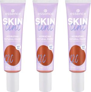 Essence Foundation SKIN tint, 3er Pack,