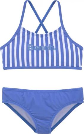 Bench. Bustier-Bikini mit trendigen Streifen
