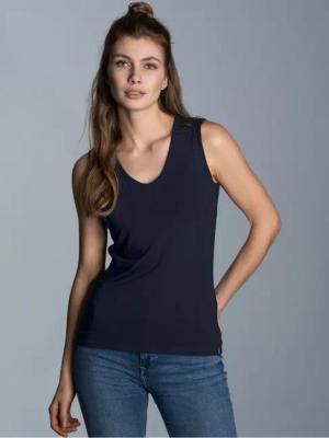 Trigema Tanktop TRIGEMA Trägershirt aus Viskose