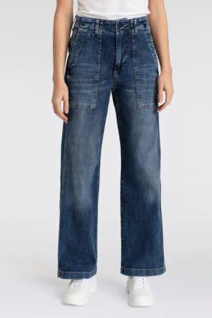 Herrlicher 5-Pocket-Jeans Fatique Women Wide Recycled