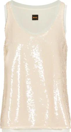 BOSS ORANGE Blusentop Illettes Premium Damenmode
