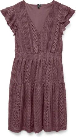 Vero Moda Minikleid VMHONEY LACE V-NECK