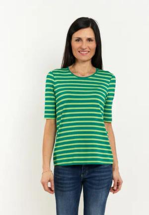 Seidel Moden T-Shirt mit Streifenmuster, MADE