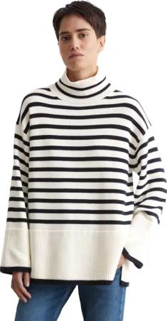 Marc O'Polo Strickpullover mit Streifen-Dessin