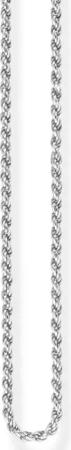 THOMAS SABO Collierkettchen Kordelkettengliederung, 1,0 mm