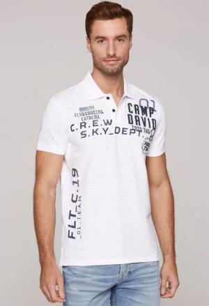 CAMP DAVID Poloshirt aus Baumwolle
