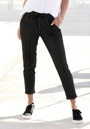 Vivance Jogger Pants mit Streifen, Schlupfhose,