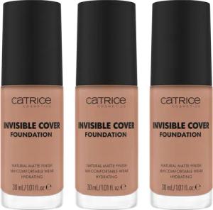 Catrice Foundation Invisible Cover Foundation, 3-tlg.,