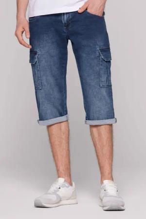 CAMP DAVID Jeansshorts mit tief sitzenden