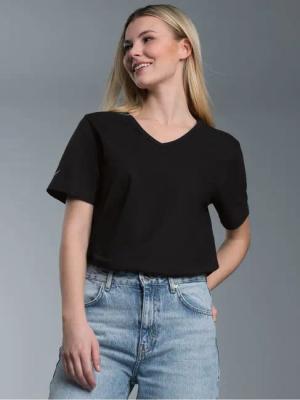 Trigema T-Shirt TRIGEMA V-Shirt aus 100%
