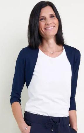 Seidel Moden Shirtjacke mit 3/4 Ärmeln,