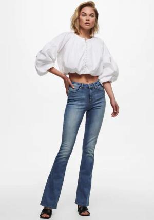 ONLY Bootcut-Jeans ONLBLUSH – Bootcut-Jeans mit