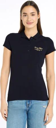 Tommy Hilfiger Poloshirt SLIM SCRIPT GRAPHIC