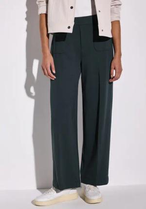 STREET ONE Stoffhose Sommerhose mit Aufgesetzten