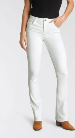 Arizona Bootcut-Jeans Ultra-Stretch normale Passform, Baby-Bootcut,