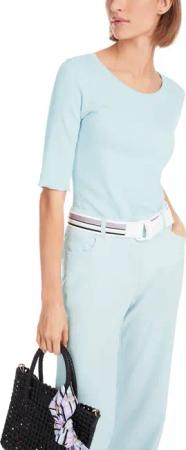 Marc Cain Rundhalsshirt "Heartbreaker" Premium Damenmode