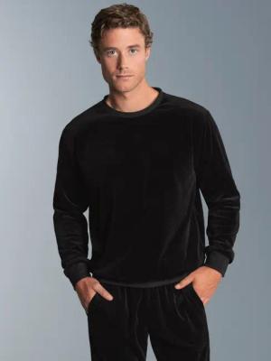 Trigema Sweatshirt TRIGEMA Nicki-Shirt