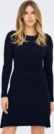 ONLY Midikleid ONLMILA SL BUTTON O-NECK