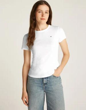 Tommy Hilfiger Rundhalsshirt 1985 SLIM SLUB