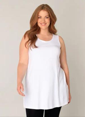 Base Level Curvy Longshirt ABBIGALE ärmellos,