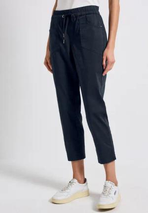 STREET ONE Röhrenhose mit Elastikbund