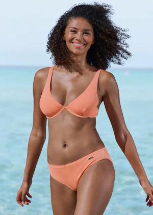 Venice Beach Bikini-Hose Lucky aus gerippter