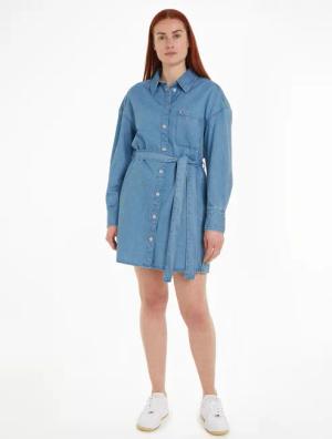 Tommy Jeans Curve Shirtkleid TJW BELTED