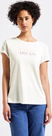 STREET ONE T-Shirt mit Rundhalsausschnitt