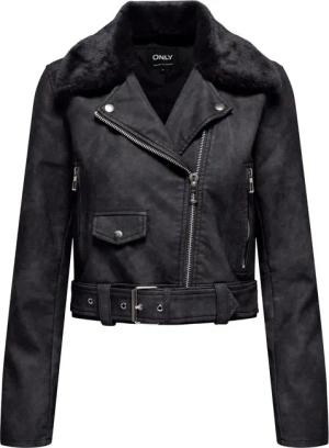 ONLY Lederimitatjacke ONLMACY WASHED BIKER CC